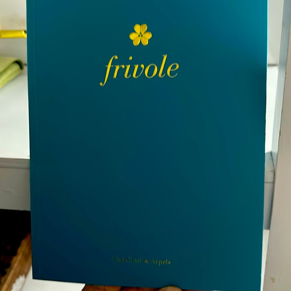 Authentic VanCleef and Arpels coffee book